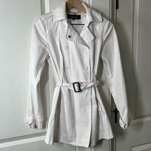 Black rivet women’s jacket coat white size xs outdoor jacketed coat F171